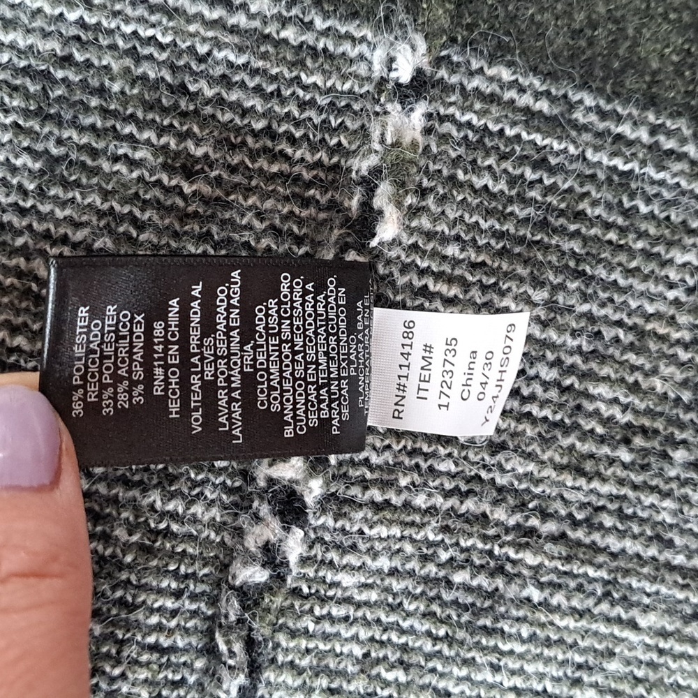 Frye Aztec Super Soft Oversized Comfy Pockets Western Print Cozy Long Cardigan - Picture 9 of 12